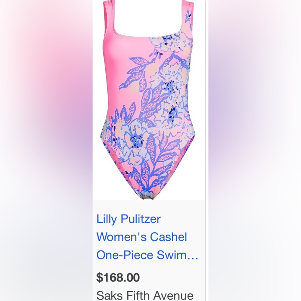 Lilly Pulitzer Cashel one-piece swimsuit - Picture 5 of 6